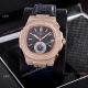 Japan Grade Patek Philippe Nautilus Chronograph Watches Rose Gold Diamond Case (4)_th.jpg